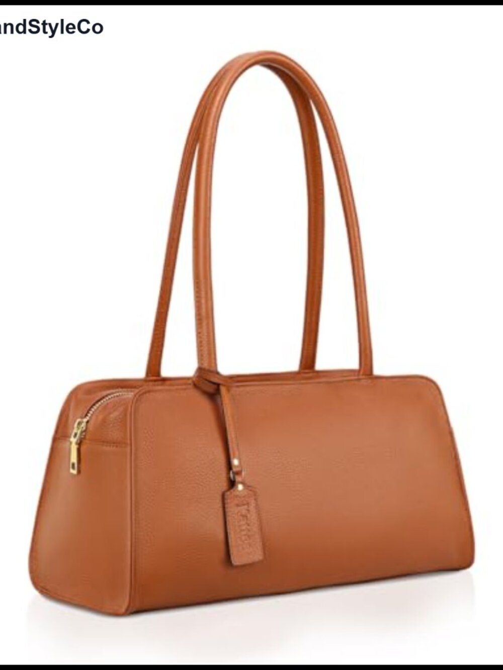 Medium Leather Tote Satchel for Women Top Grain Cowhide Hobo Handbag